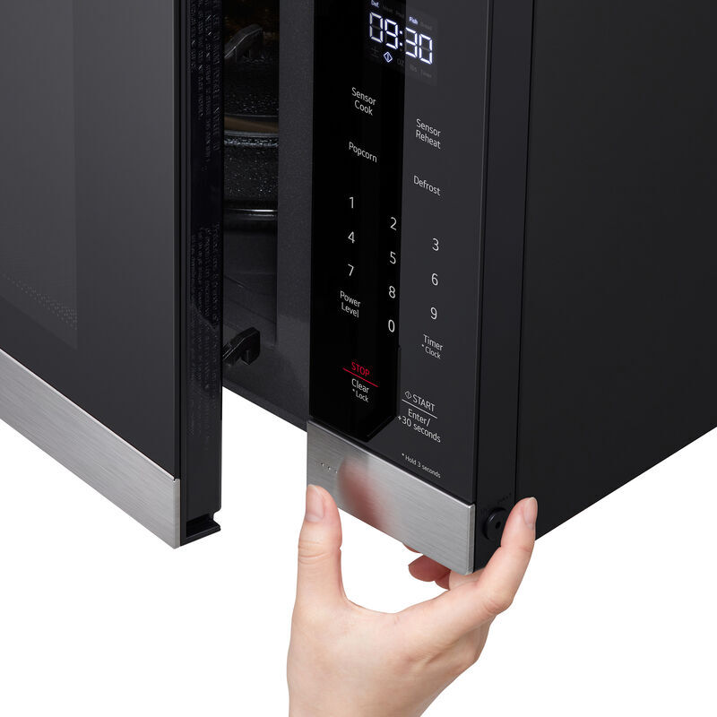 LG 24 in. 2.0 cu. ft. 1200W Countertop Microwave with Sensor Cooking - Stainless Steel, Stainless Steel, hires