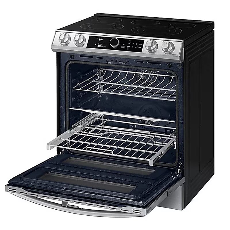 Samsung 30" SlideIn Electric Range with 5 Smoothtop Burners, 6.3 Cu