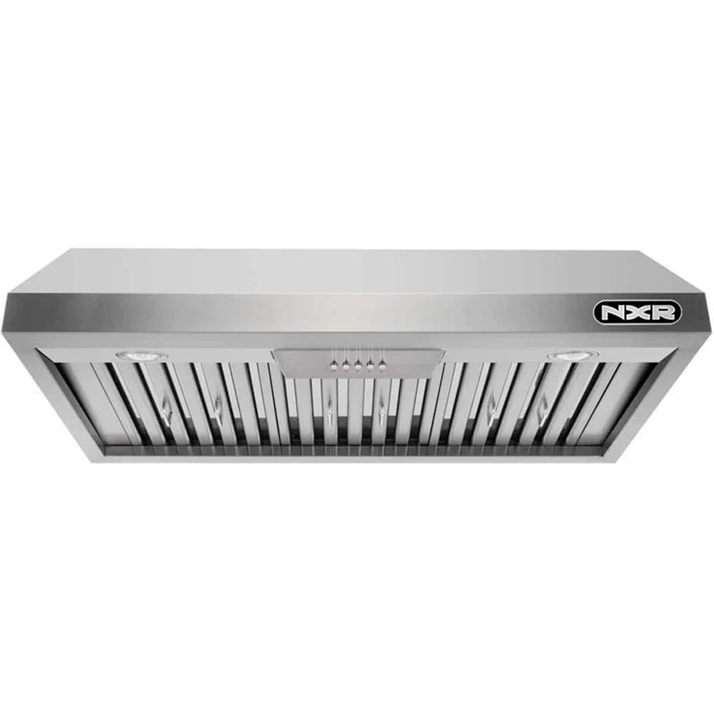 NXR EH Series 30 in. Canopy Pro Style Range Hood with 3 Speed Settings, 800 CFM, Ducted Venting