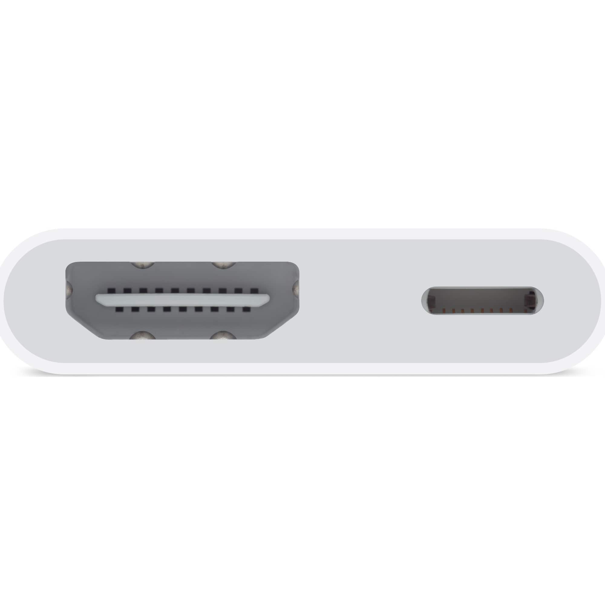 Apple - Lightning Digital A/V Adapter - White, , hires