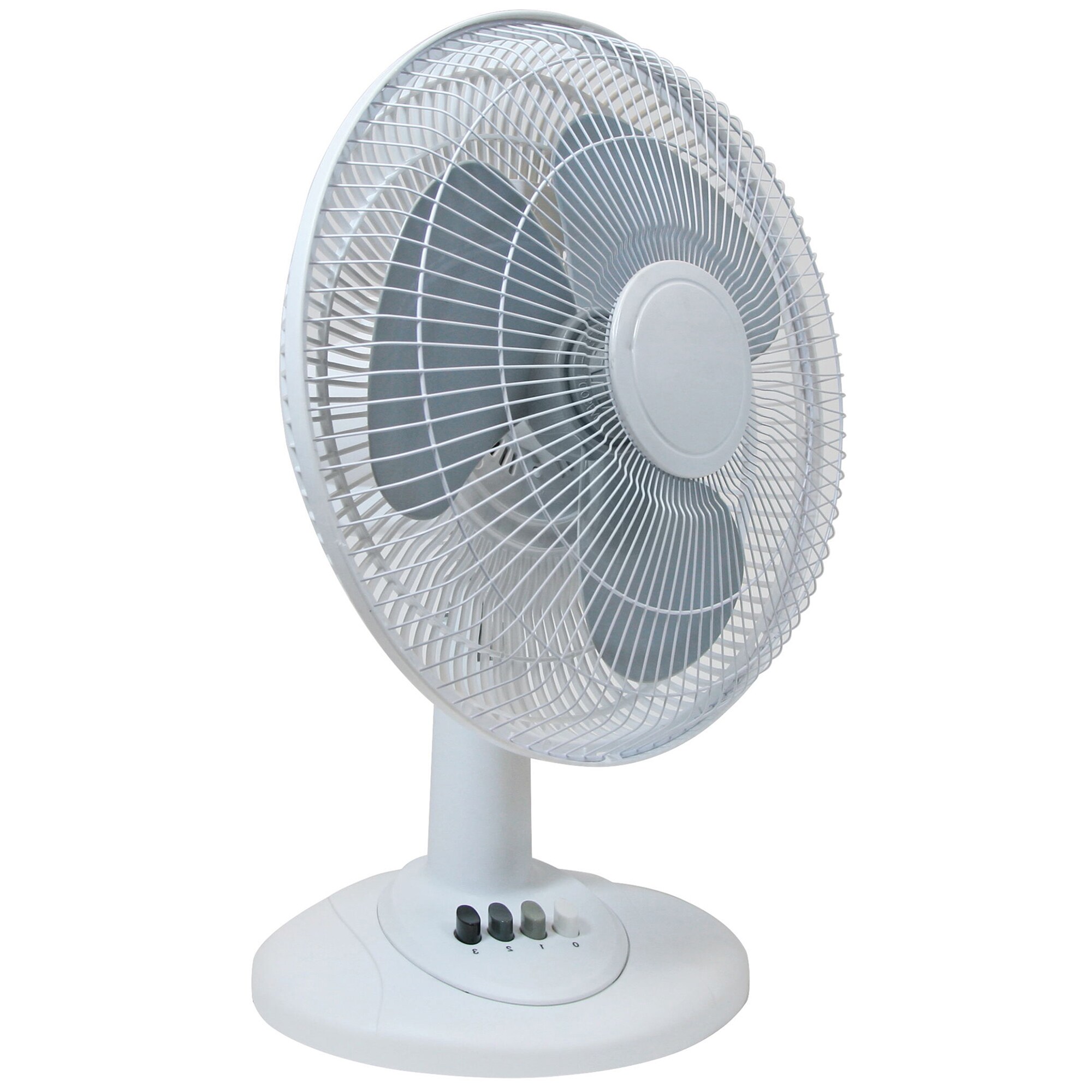 Lifesmart Oscillating Table Fan with 3 Speed Settings & Adjustable Tilt - Black, , hires