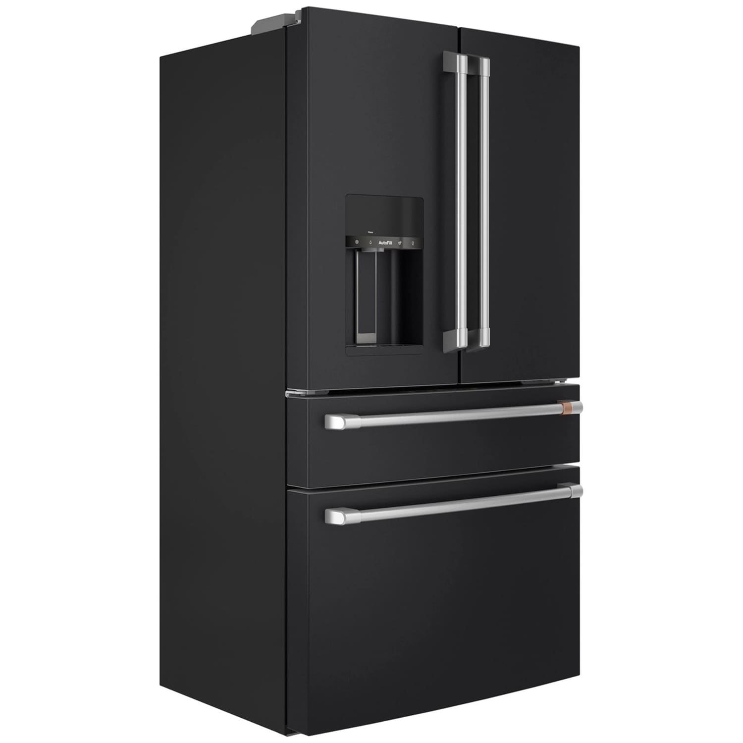 Cafe 36 in. 22.3 cu. ft. Smart Counter Depth 4Door French Door Refrigerator with External