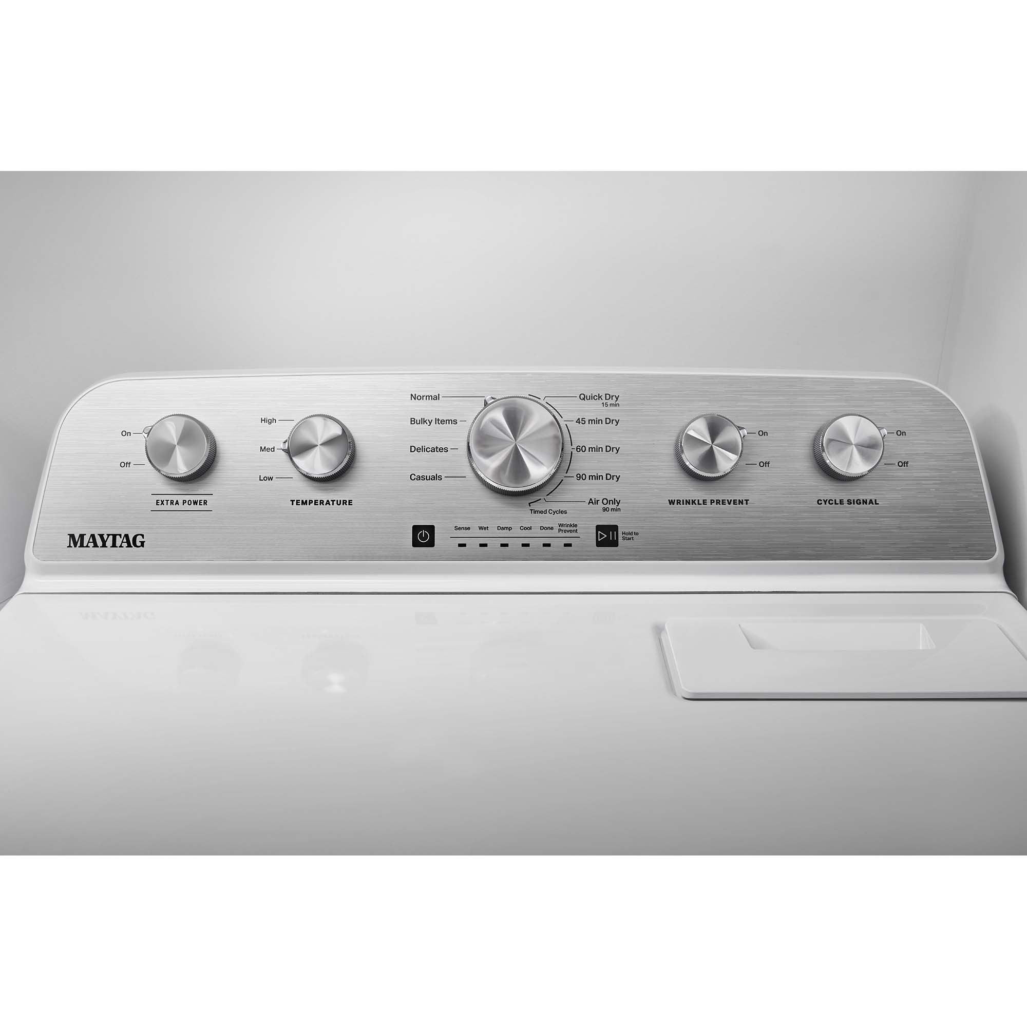 Maytag 29 in. 7.0 cu. ft. Electric Dryer with 9 Dryer Programs, 3 Dry