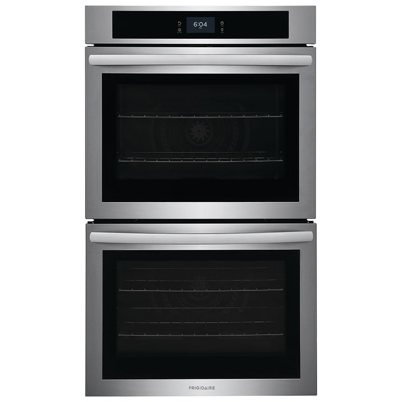 Frigidaire 30 in. 10.6 cu. ft. Top Control Electric Double Wall Oven with Standard Convection - Stainless Steel, Stainless Steel, hires