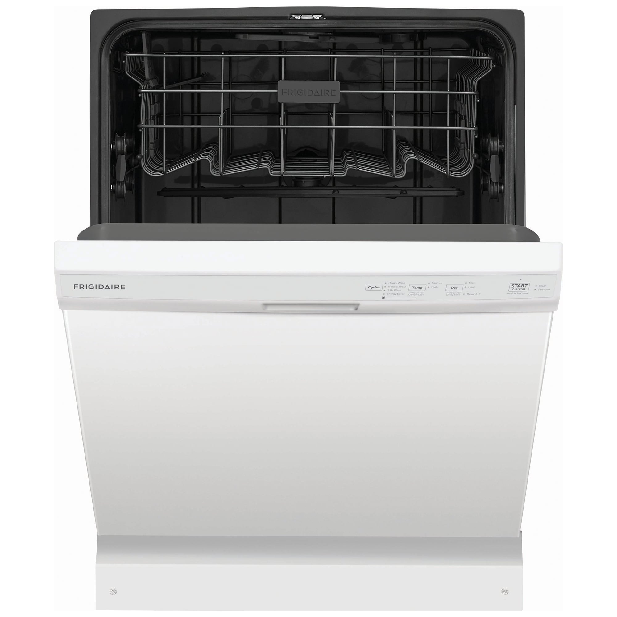 Frigidaire 24 in. Front Control Dishwasher with 54 dBa Sound Level, MaxDry & Pocket - White, White, hires