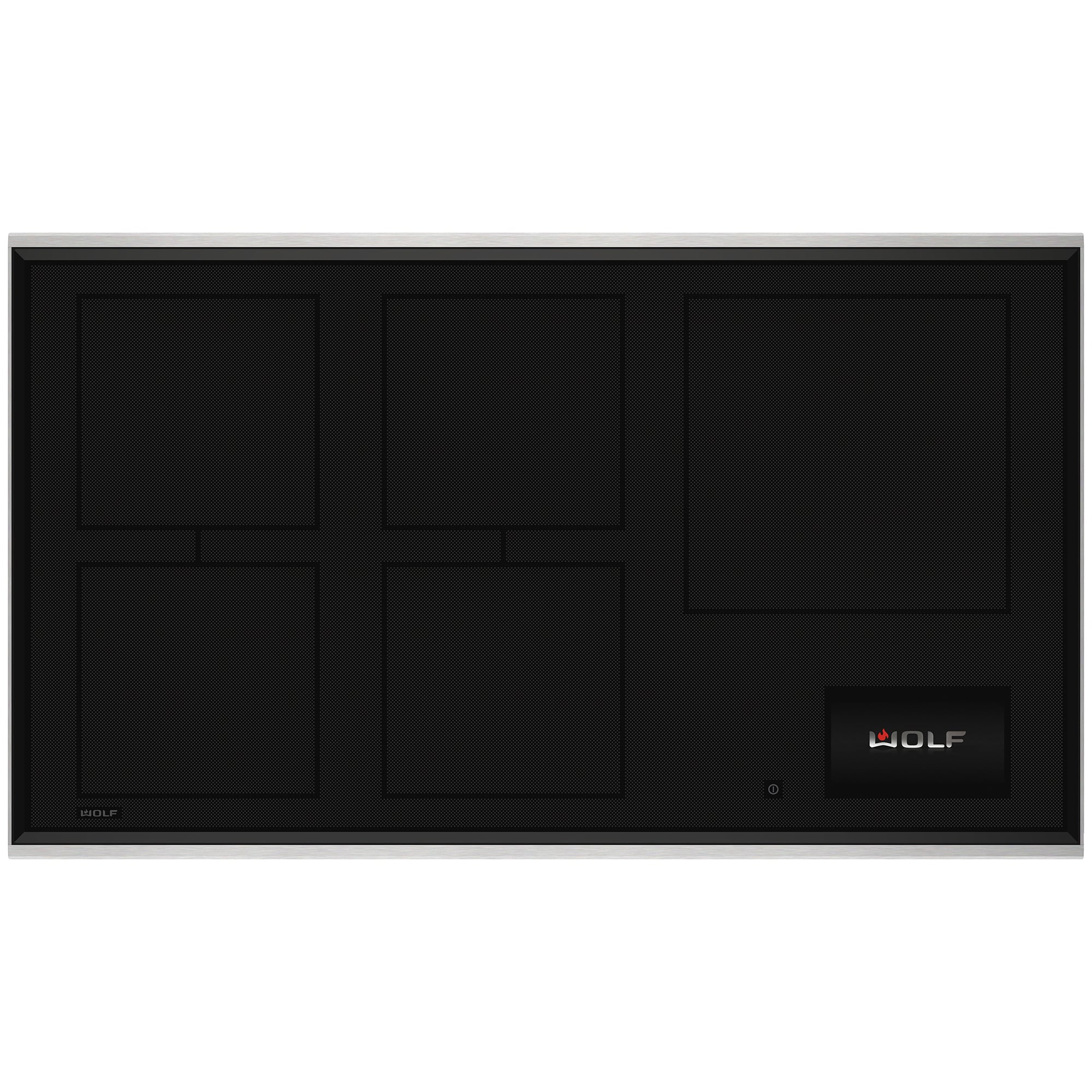 Wolf Transitional Series 36 in. Induction Cooktop with 5 Smoothtop Burners - Black, , hires