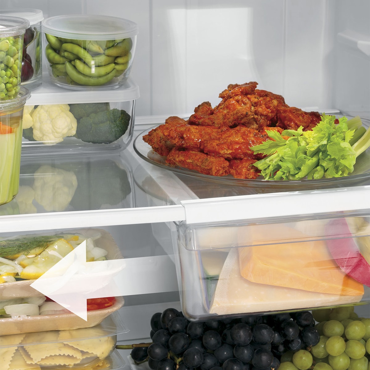 GE 28 in. 17.5 cu. ft. Top Freezer Refrigerator - Black, Black, hires