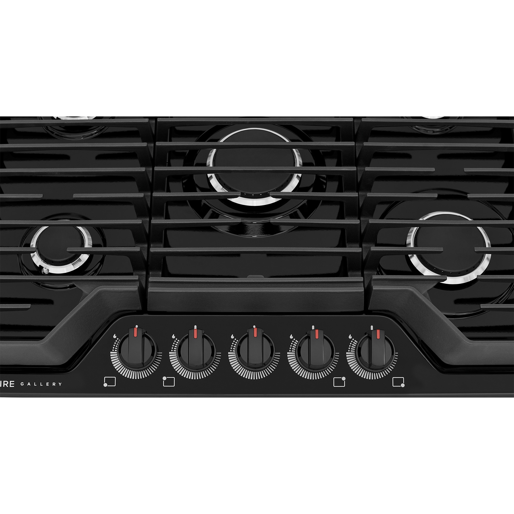 Frigidaire Gallery 30 in. 5-Burner Natural Gas Cooktop with Simmer Burner & Power Burner - Black, Black, hires