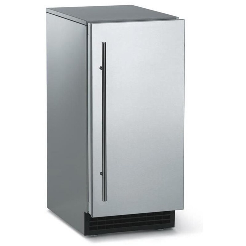 Scotsman Brilliance Series 15 in. Built-In Undercounter Outdoor Ice Maker with 26 lb. Ice Storage & Digital Control - Stainless Steel, , hires