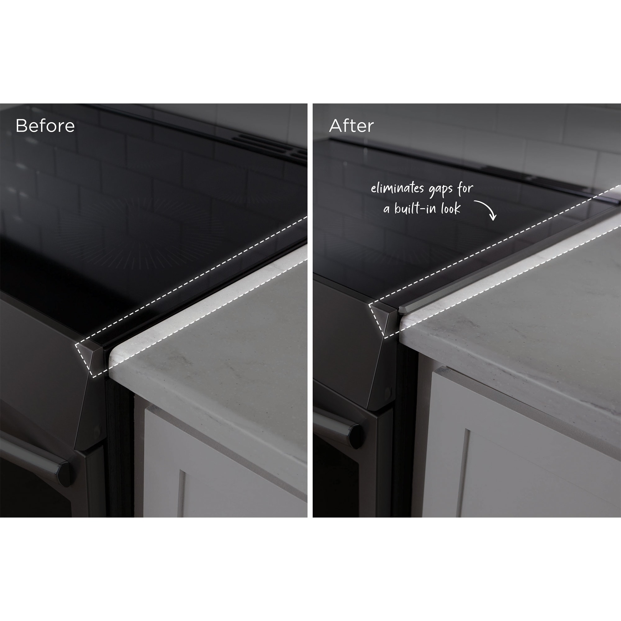 Frigidaire Front Control Freestanding Range 3-Piece Trim Kit, , hires