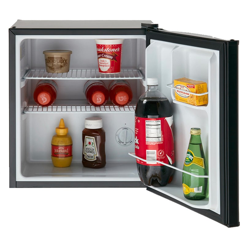 Avanti 18 in. 1.7 cu. ft. Mini Fridge - Stainless Steel, , hires