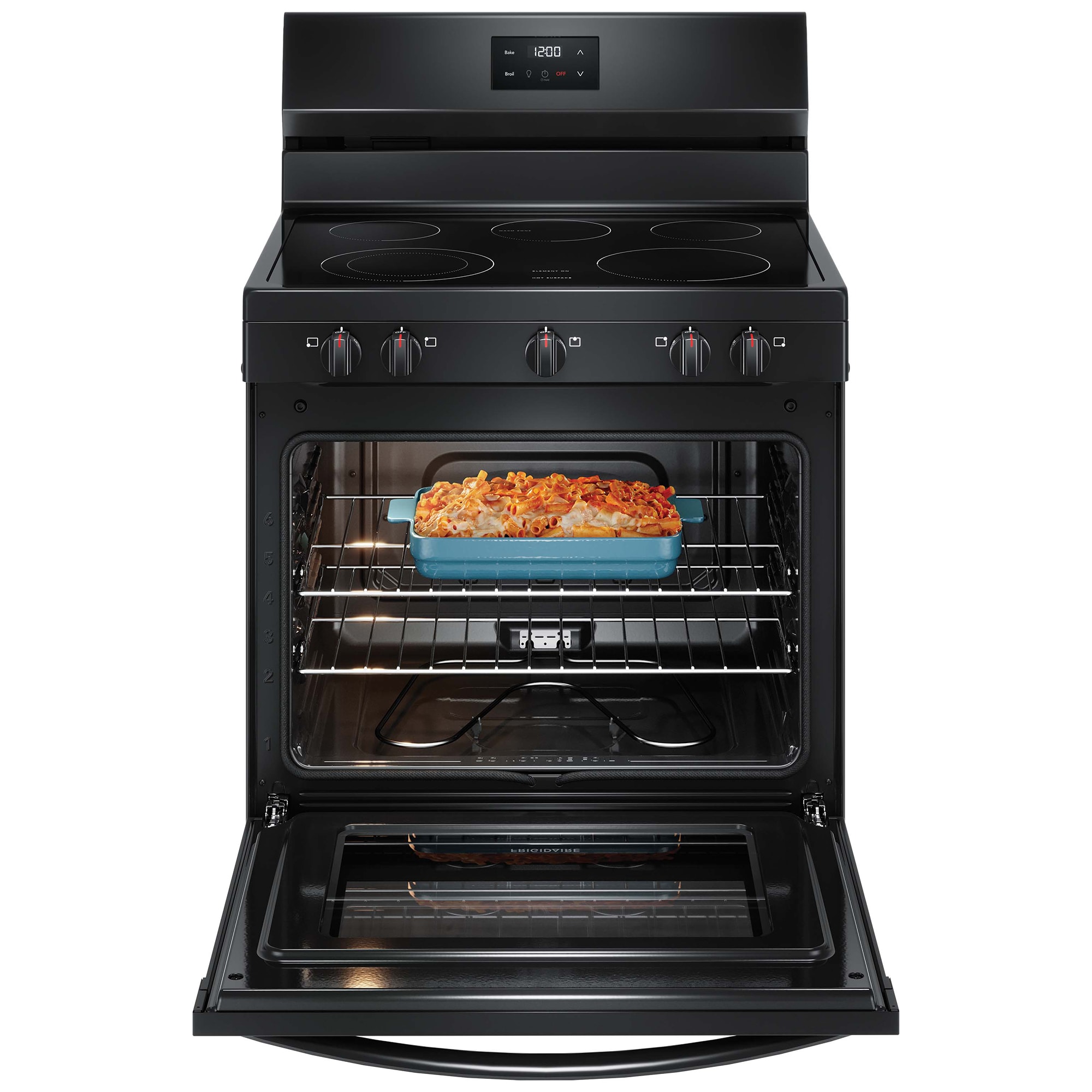 Frigidaire 30 in. 5.3 cu. ft. Electric Range with Smoothtop Burners - Black, Black, hires