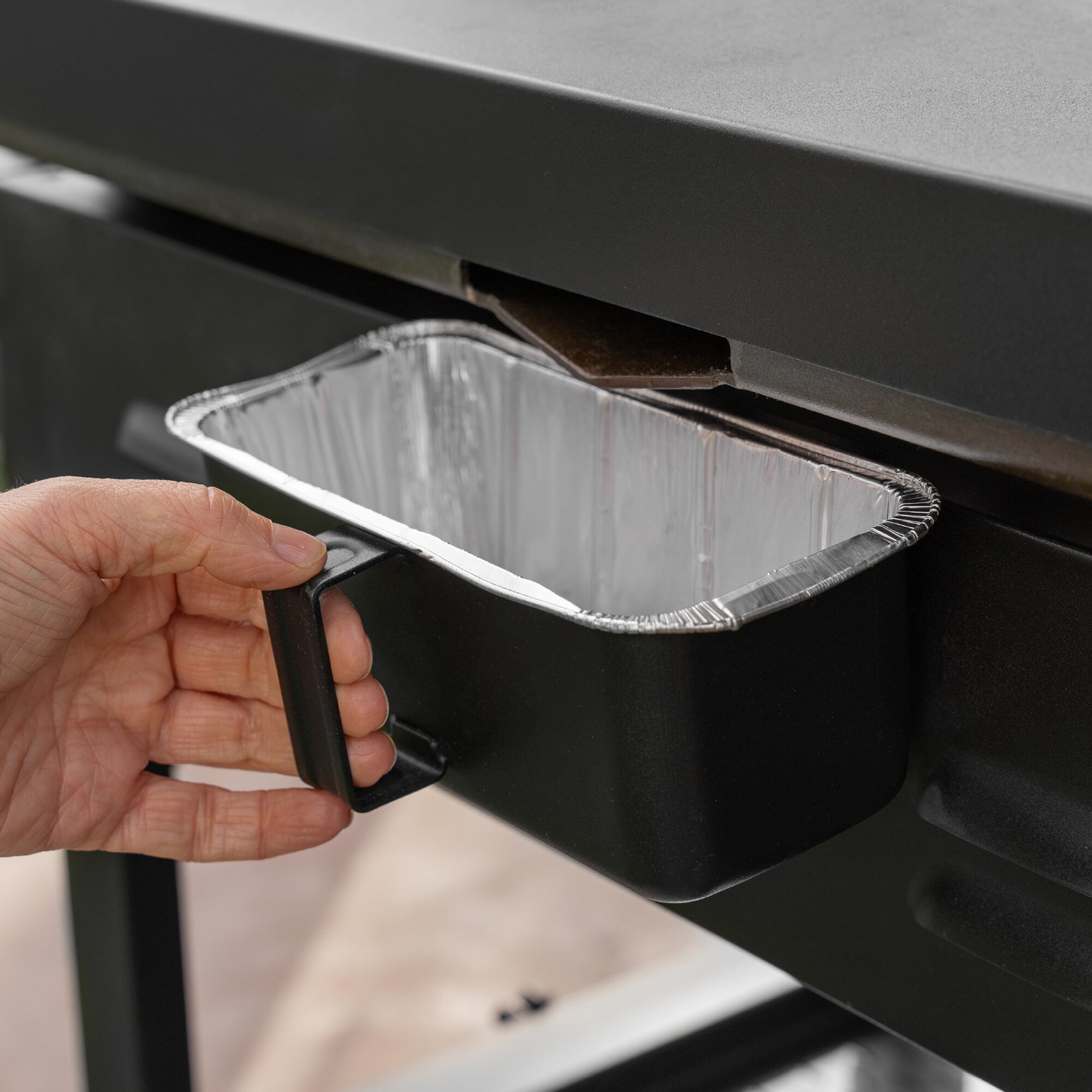 Blackstone Omnivore 28 in. 2-Burner Liquid Propane Gas Flat Top Griddle with Side Tables and 524 sq. in. Cooking Surface - Black, , hires