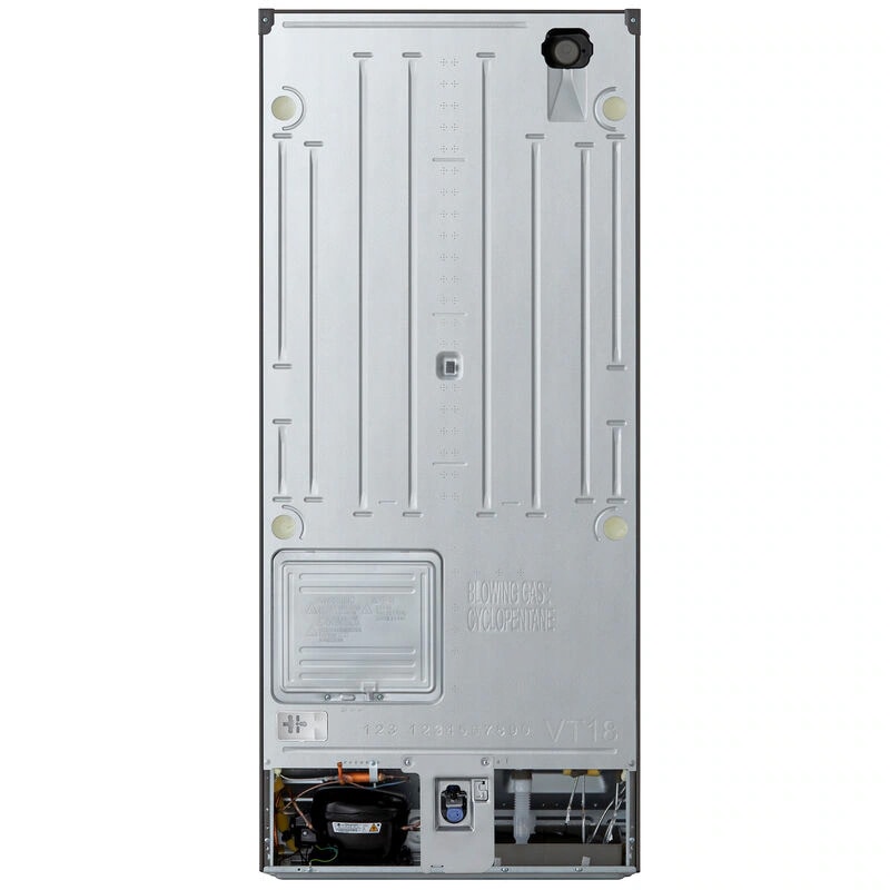 LG 28 in. 17.5 cu. ft. Garage Ready Top Freezer Refrigerator - PrintProof Stainless Steel, PrintProof Stainless Steel, hires