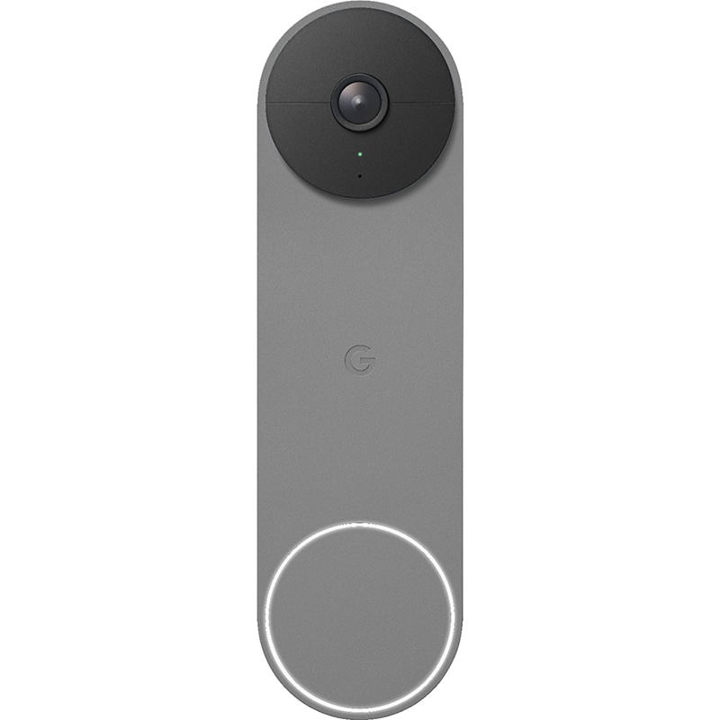 Google Nest Battery Powered 1080p Video Doorbell - Ash (GA02076-US)