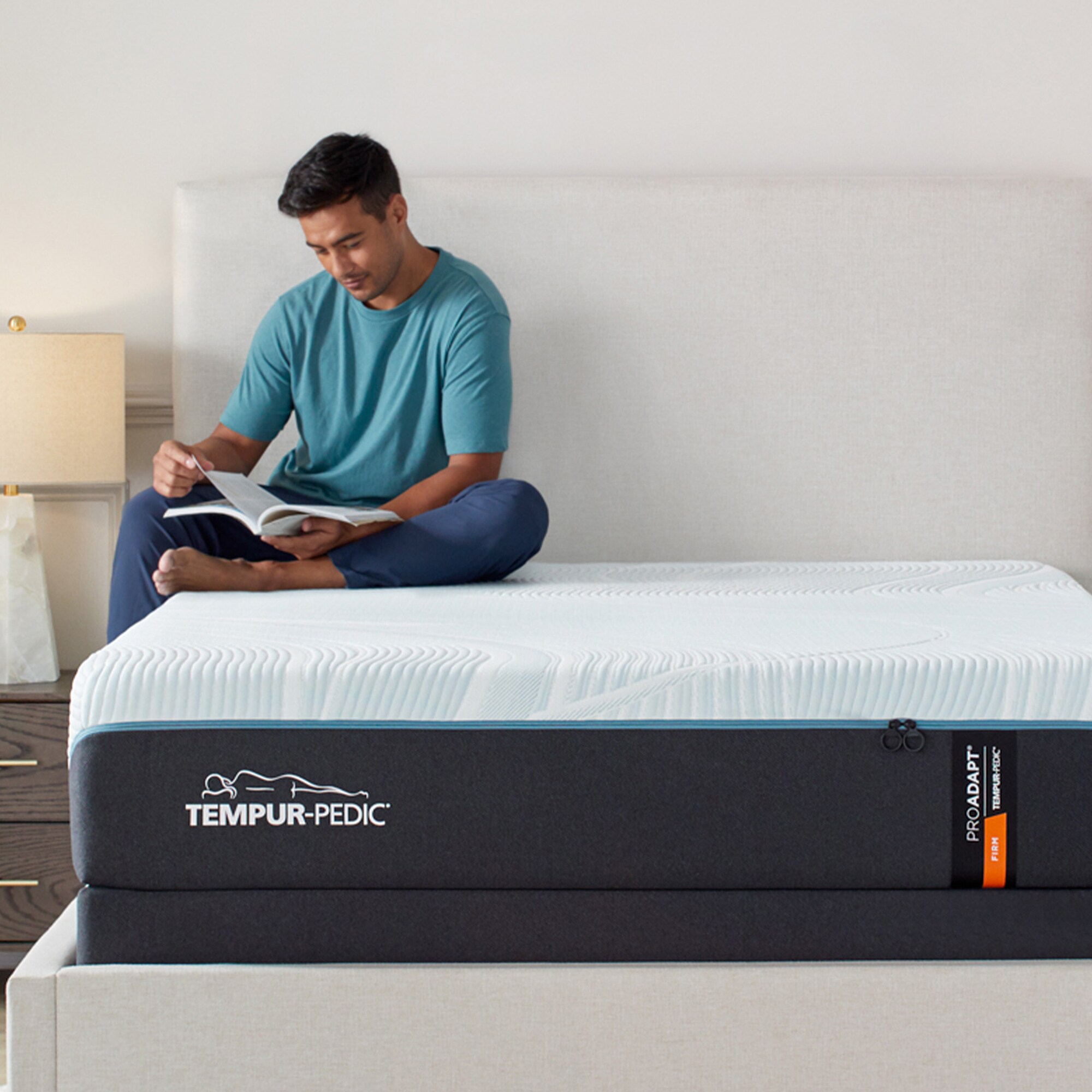 Tempur-Pedic ProAdapt 2.0 Firm Split California King Size Mattress, , hires