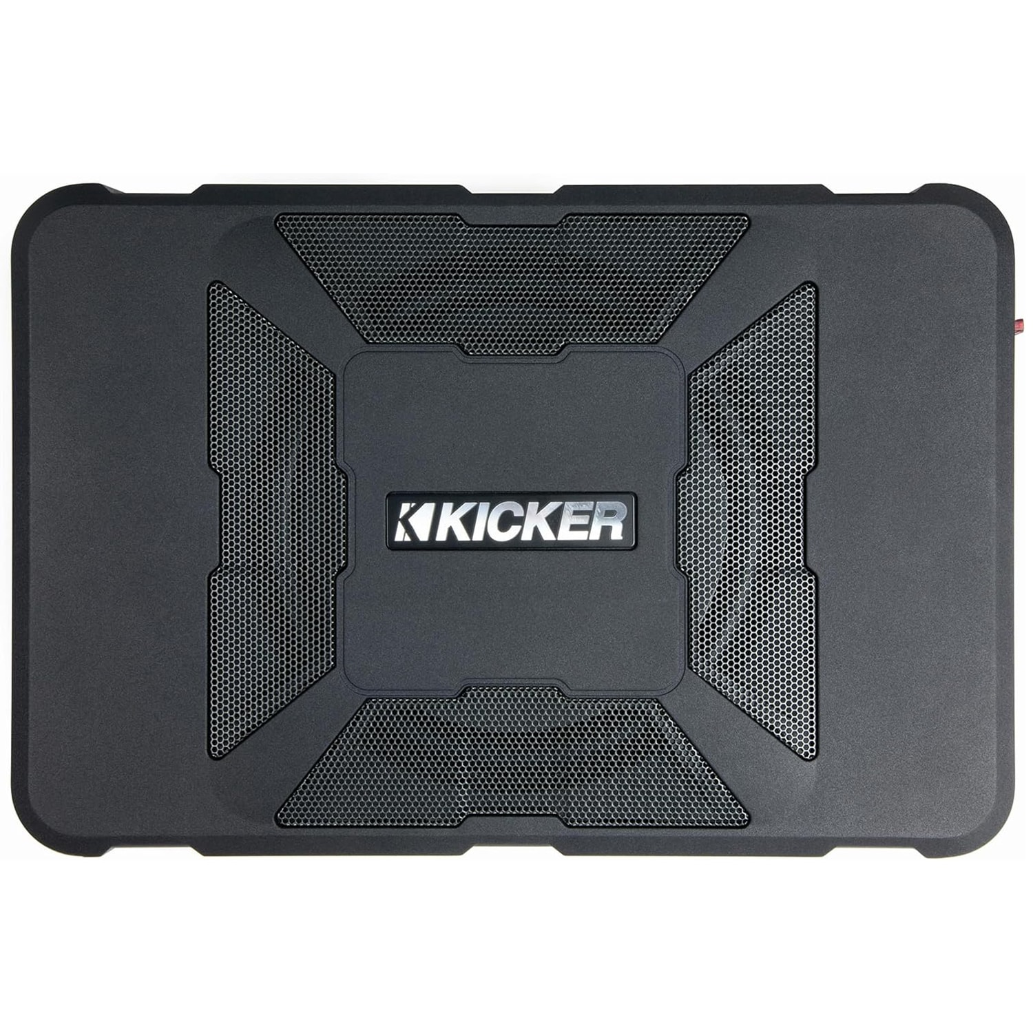Kicker Hideaway 8" Compact Powered Subwoofer - Black, , hires