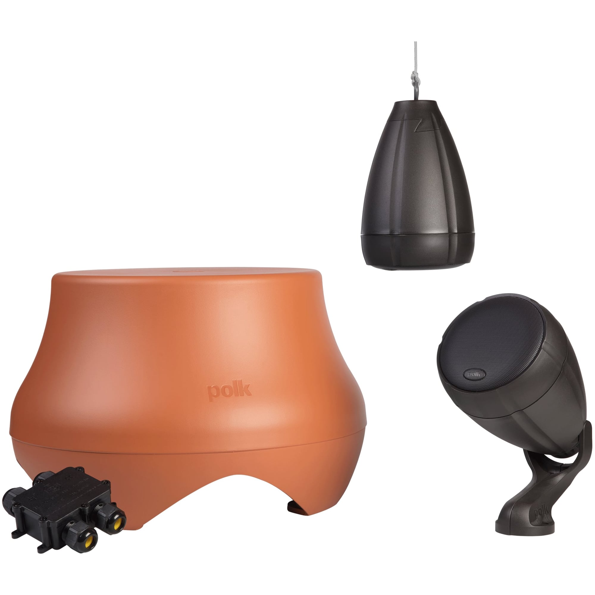 Polk Atrium Sub100 Outdoor 10" Subwoofer - Brown, Brown, hires