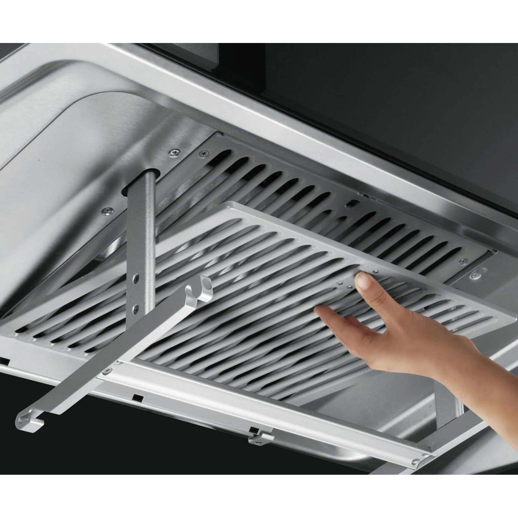 Fotile Perimeter Series 36 in. Ducted Chimney Style Range Hood with 1100 CFM, 4 Fan Speeds & 2 LED Lights - Stainless Steel, , hires