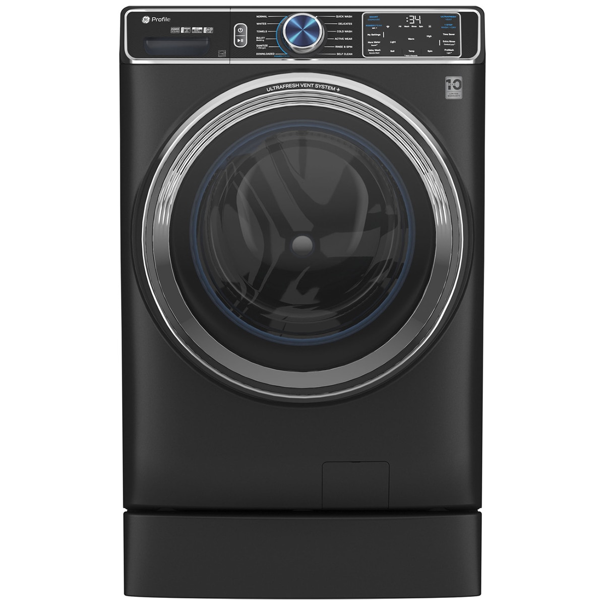 GE 7" Right Height Riser for Washers Carbon Graphite P.C. Richard & Son