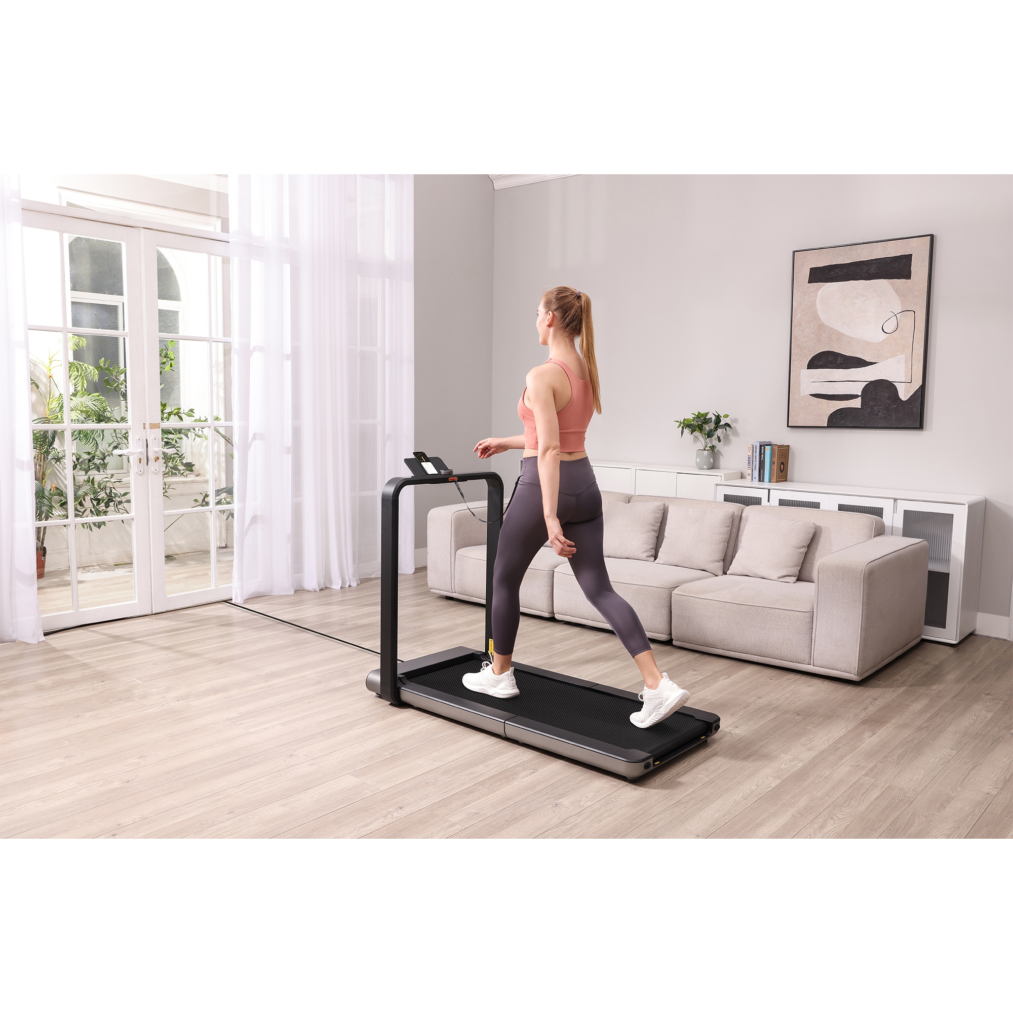 Kingsmith Double Fold And Stow Treadmill - Black, , hires