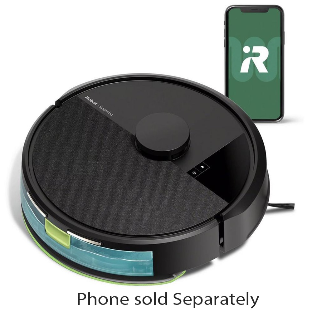iRobot Roomba 105 Wi-Fi Connected Robotic Vacuum/Mop Combo with Voice Control, , hires