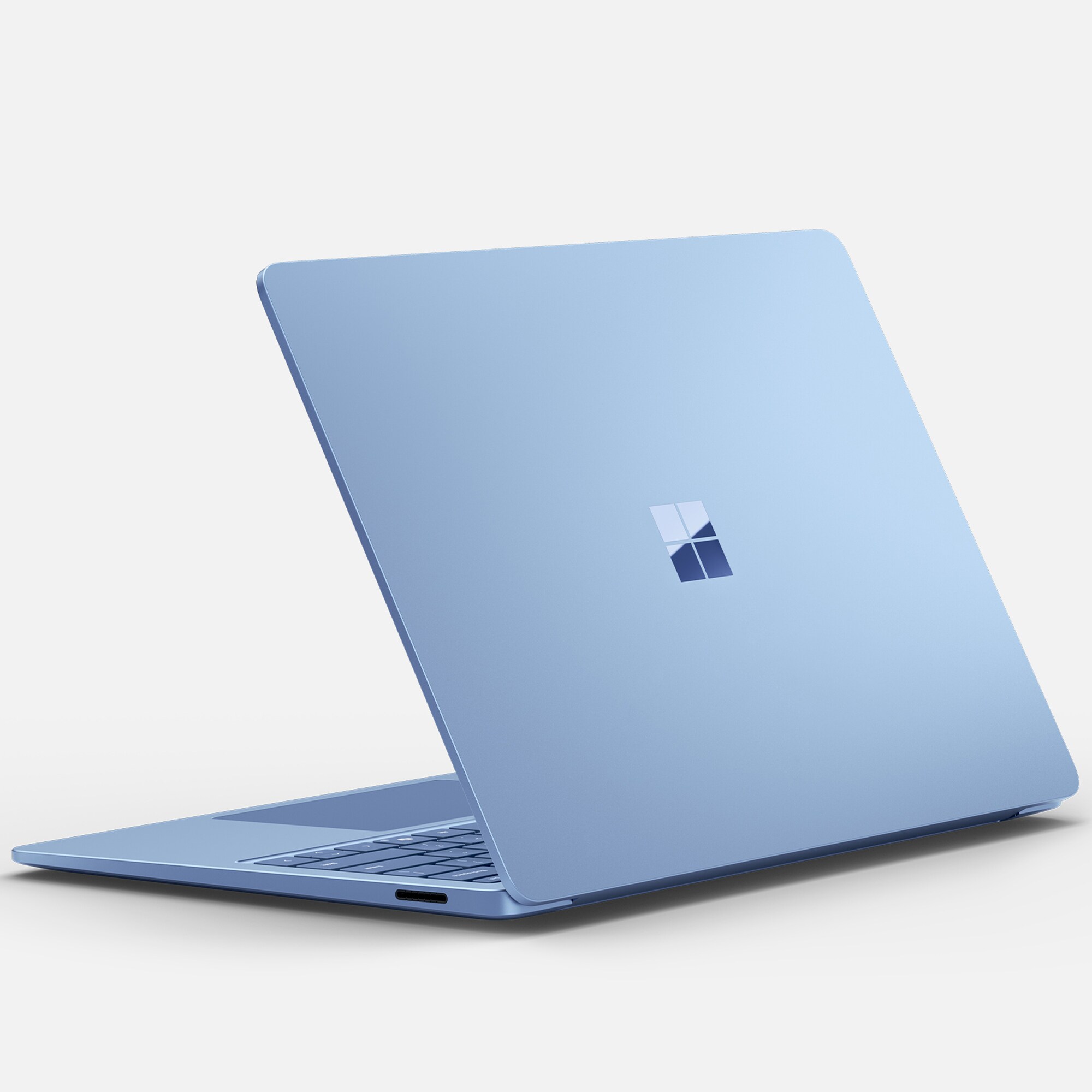 Microsoft Surface 14 in. Touchscreen Notebook with Copilot+PC, Snapdragon X Plus CPU, Qualcomm Adreno GPU, 16 GB RAM, 512 GB SSD, up to 20 Hrs. of Battery Life & Windows 11 Home - Sapphire, , hires