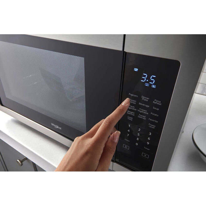 Whirlpool 22" 1.6 Cu. Ft. Countertop Microwave with 10 Power Levels