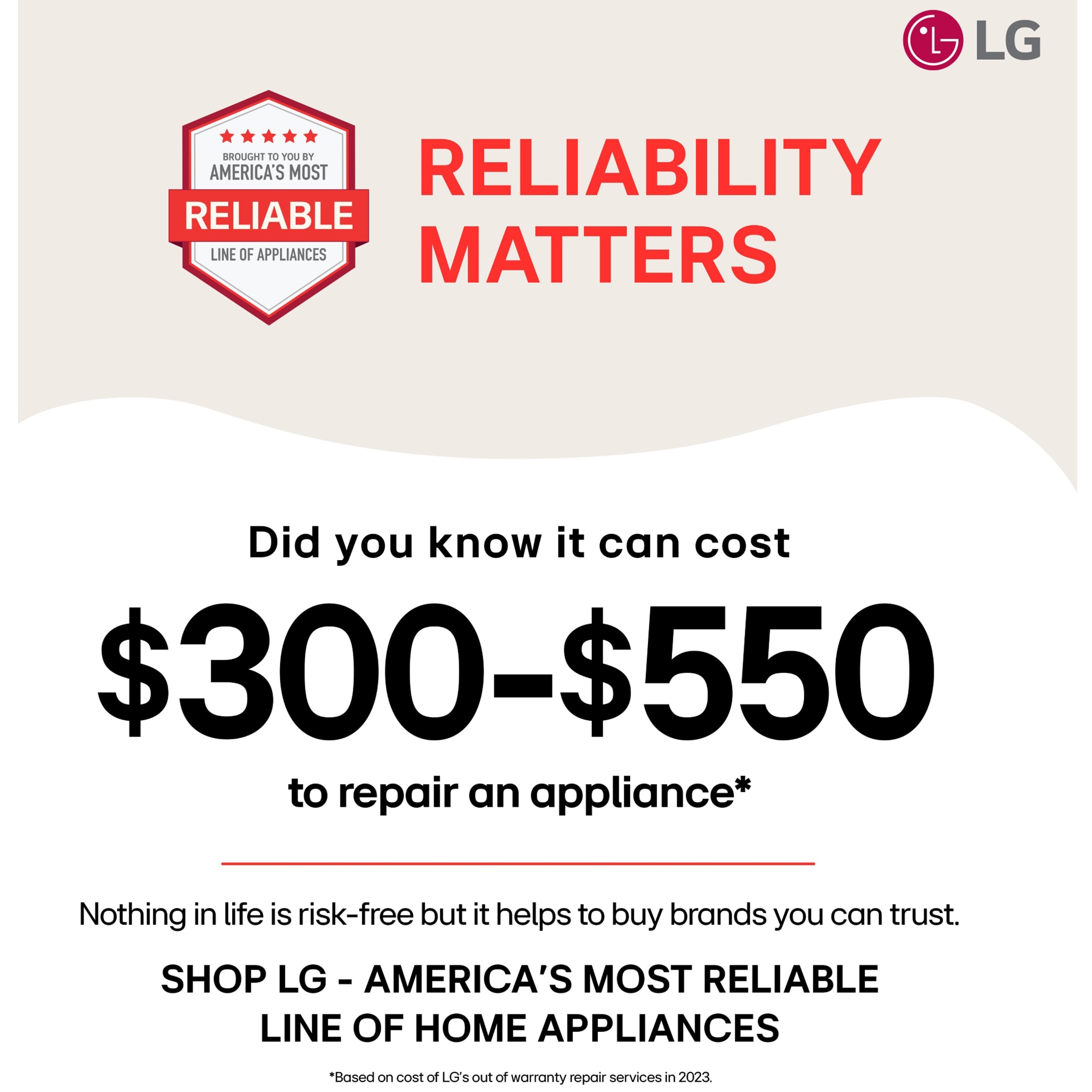 LG 27 in. 5.0 cu. ft. Smart Electric Front Load WashTower with AI