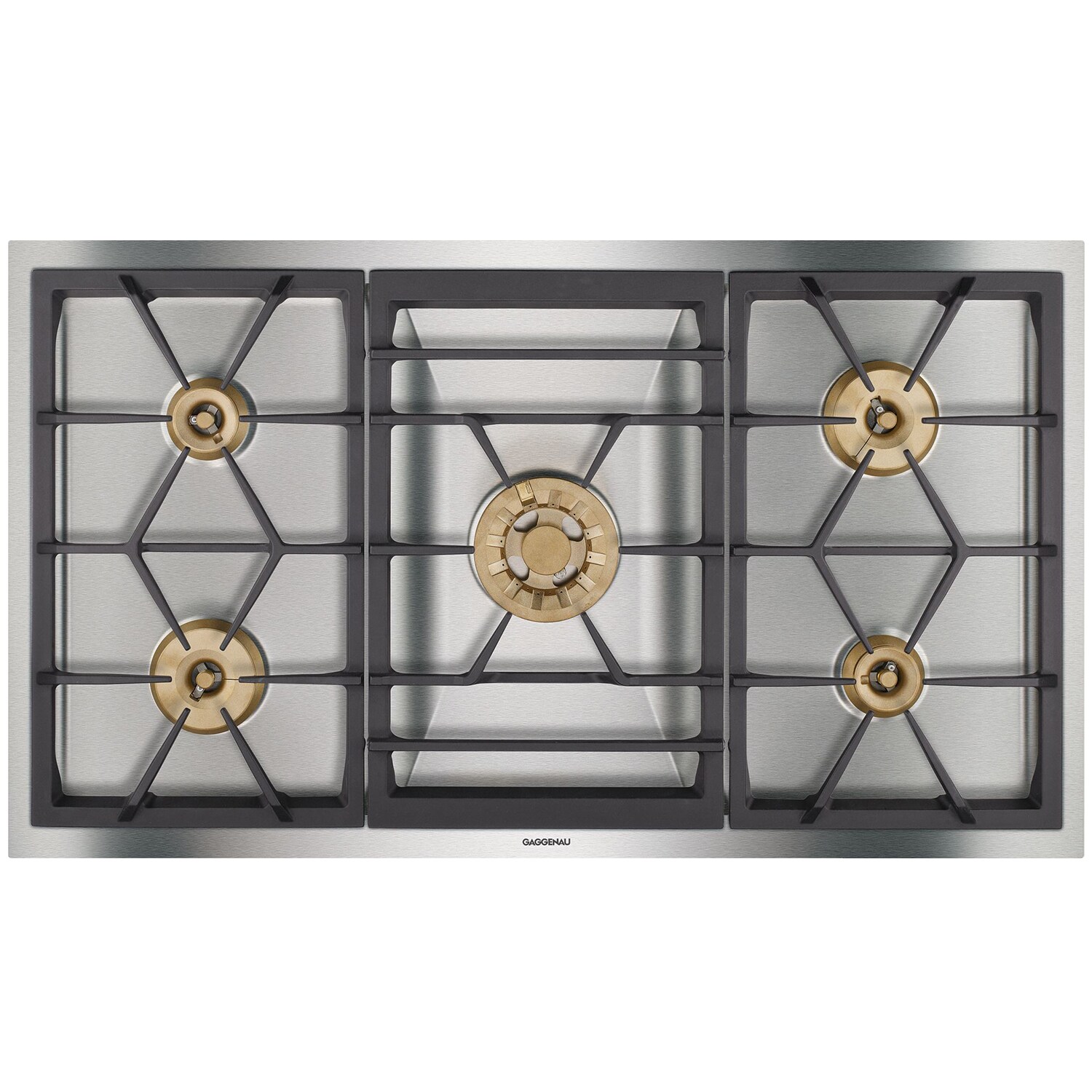 Gaggenau Vario 400 Series 36 in. 5-Burner Natural Gas Cooktop with Simmer Burner & Power Burner - Stainless Steel, , hires