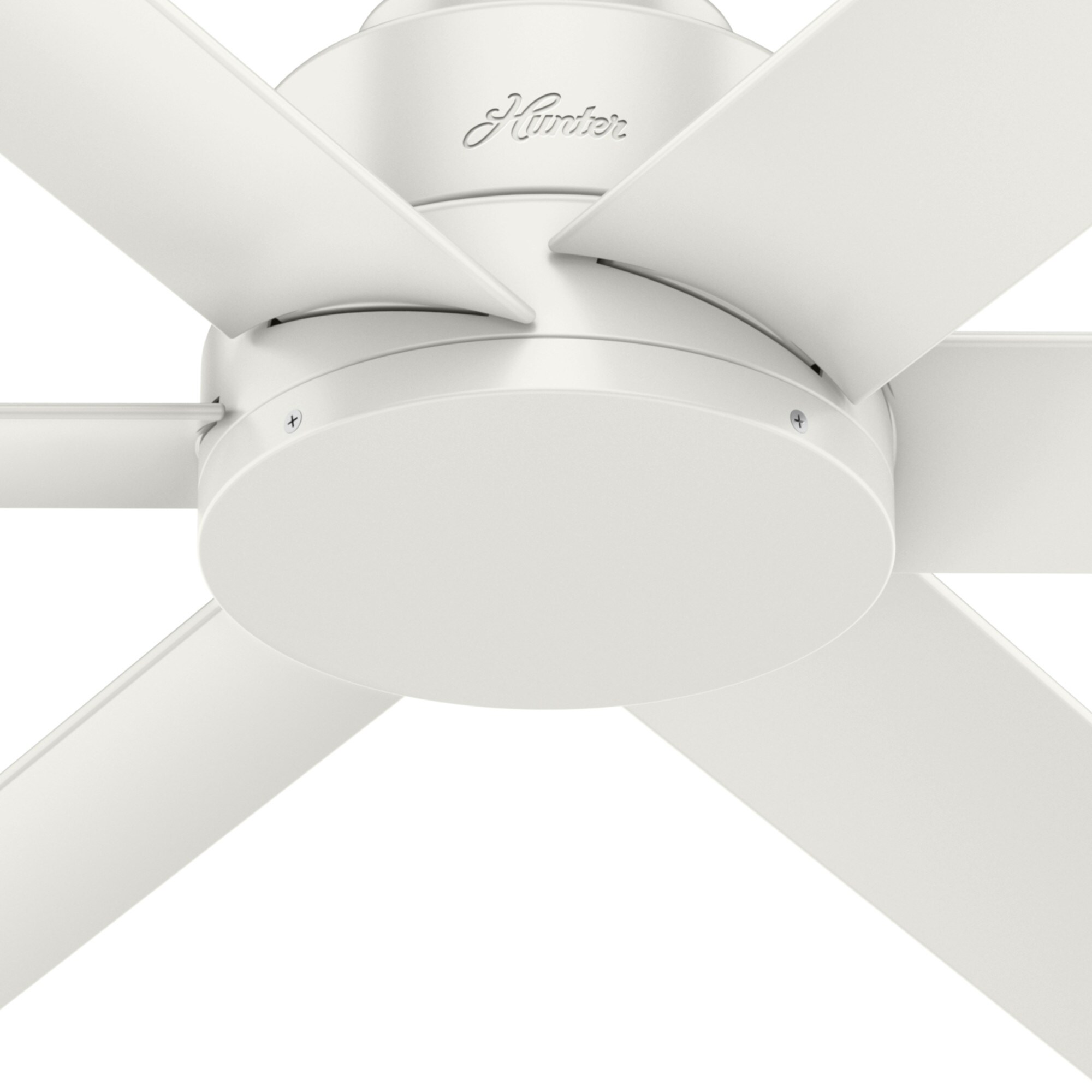 Hunter Kennicott 44 in. Indoor/Outdoor Ceiling Fan with Wall Control - Matte White, Matte White, hires