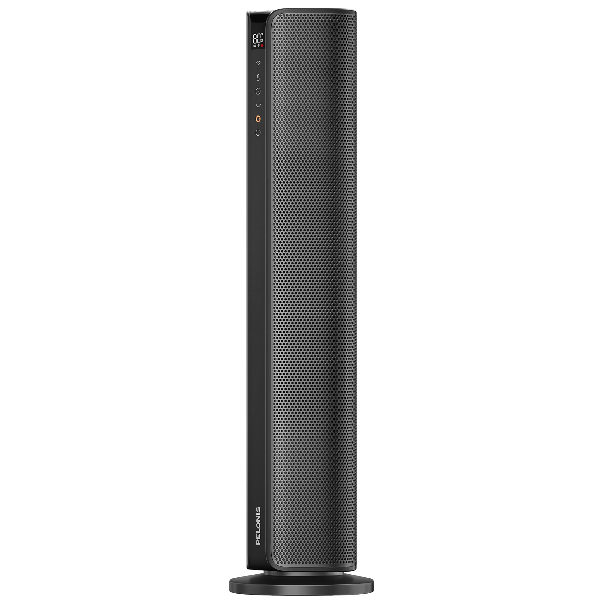 Pelonis 1500 W Oscillating Ceramic Space Heater with 3 Heat Settings & Overheat Safety Shut-Off - Black with Silver, , hires