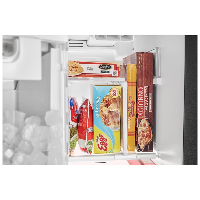 Maytag 36 in. 24.5 cu. ft. Side by Side Refrigerator with Ice & Water Dispenser - Fingerprint Resistant Stainless Steel, Fingerprint Resistant Stainless, hires