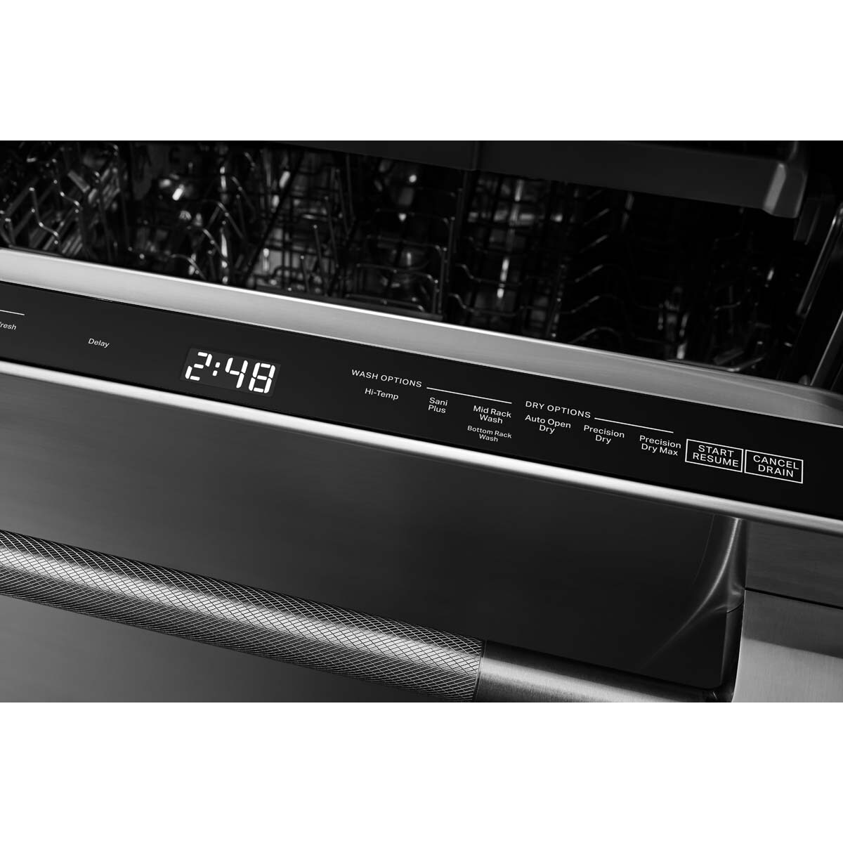 JennAir Rise 24 in. Top Control Dishwasher with 39 dBa Sound Level & 3rd-Rack - Stainless Steel, , hires