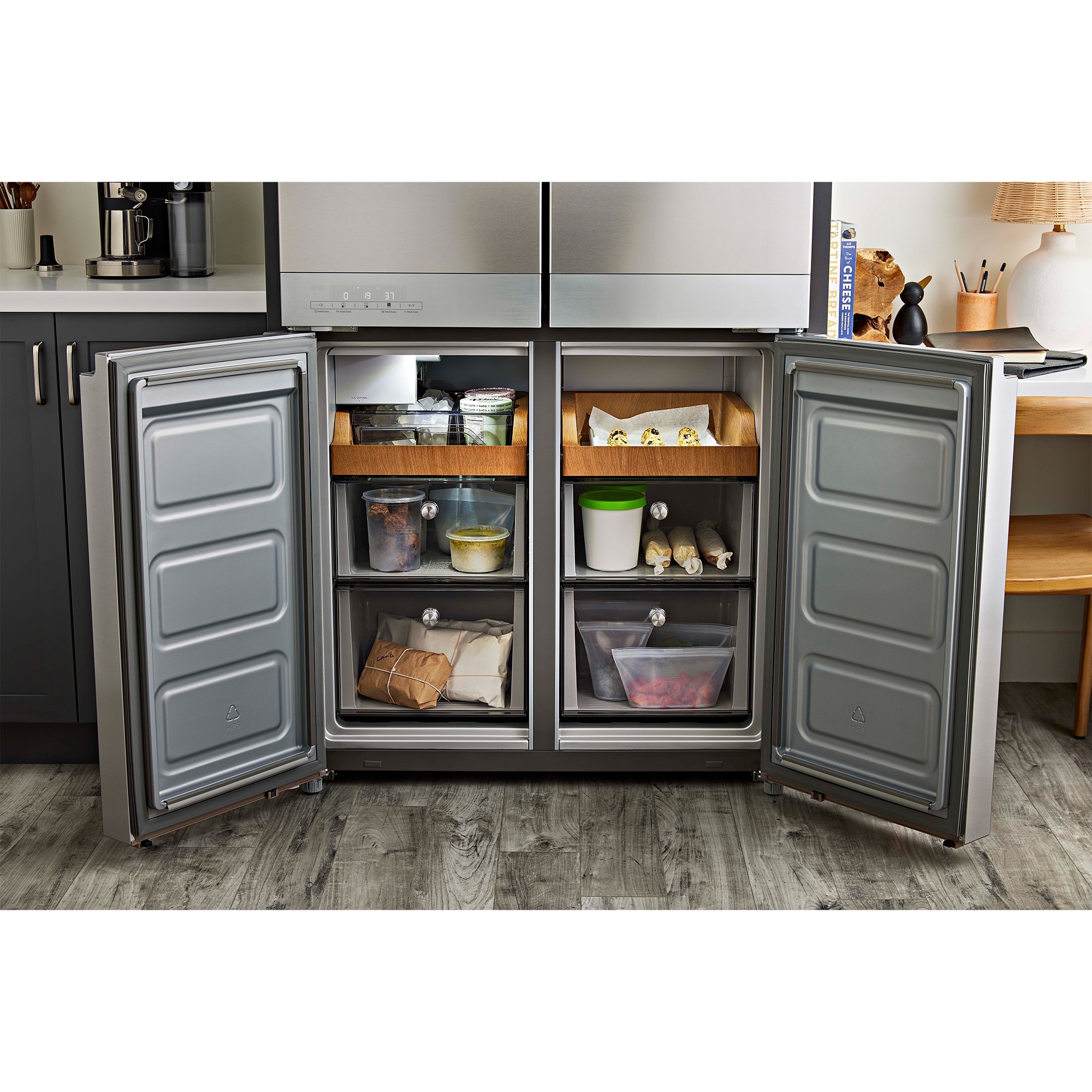 KitchenAid 36 in. 19.4 cu. ft. Counter Depth 4Door French Door