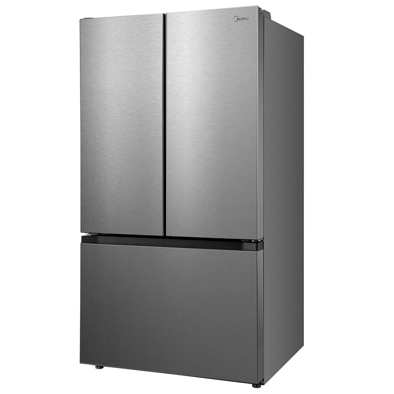 Midea 36 in. 31.7 cu. ft. Smart Garage-Ready French Door Refrigerator with Internal Water Dispenser - Stainless Steel, , hires