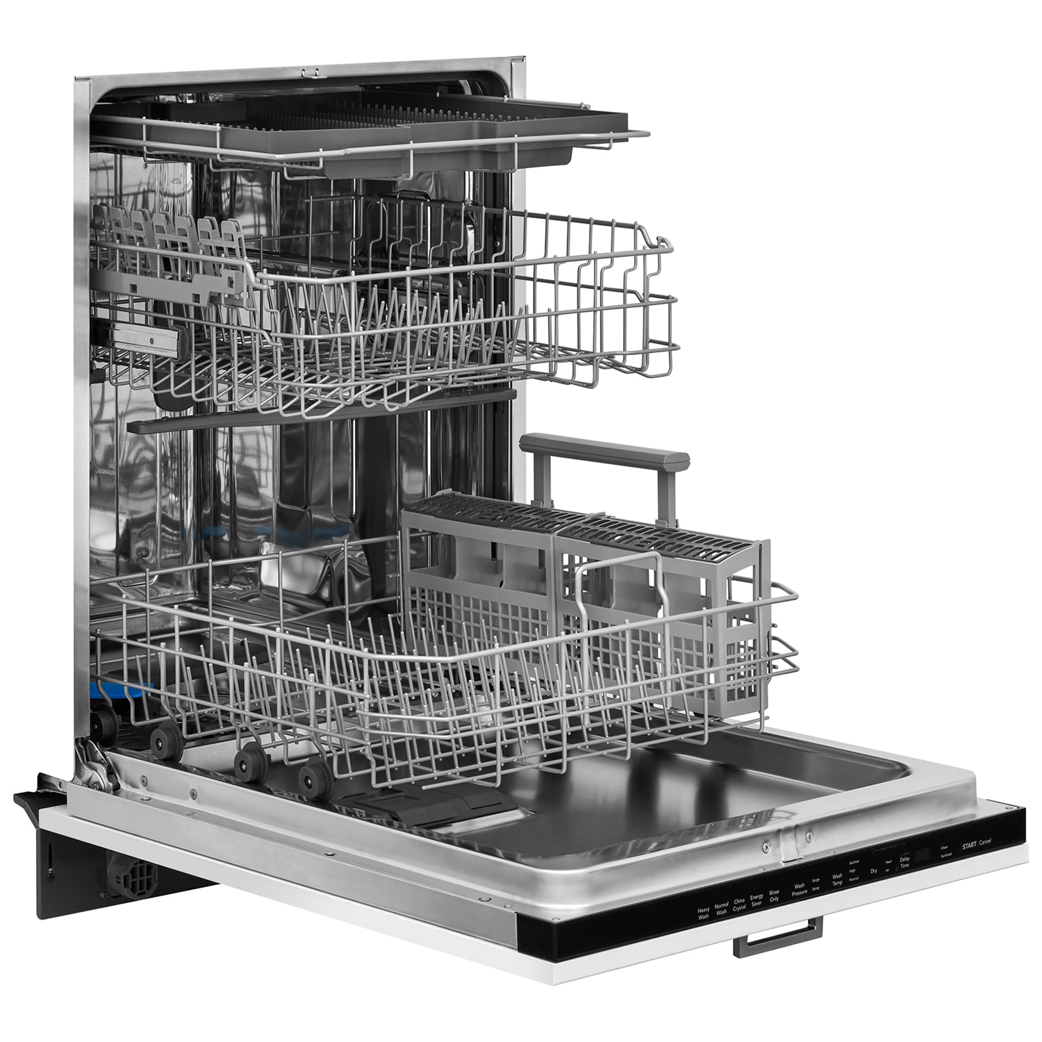 Frigidaire 24 in. Top Control Dishwasher with 49 dBa Sound Level, 3rd-Rack & EvenDry - Custom Panel Ready, , hires