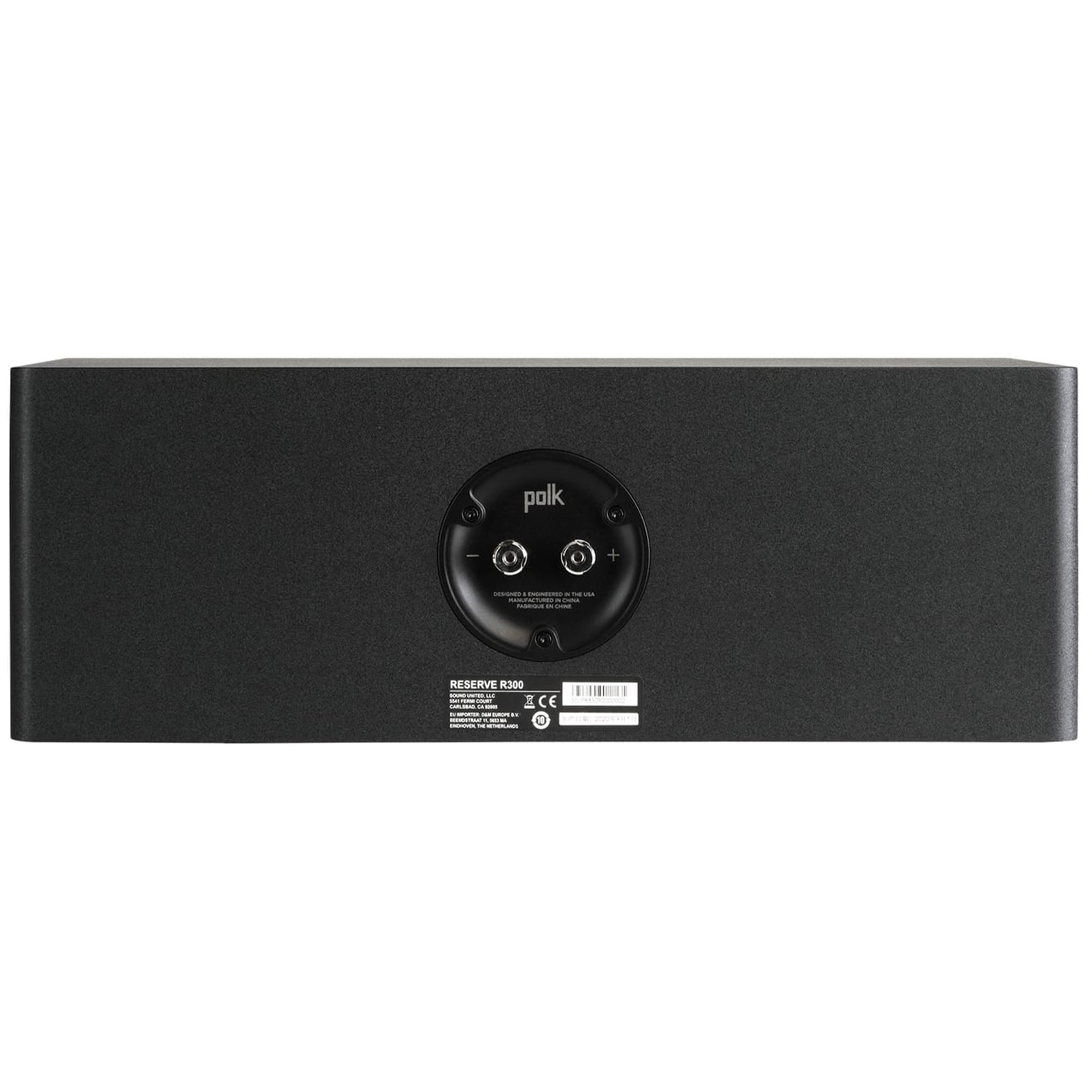 Polk Reserve R300 Premium Center Channel Speaker - Black, Black, hires