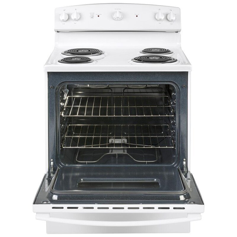 GE 30 in. 5.0 cu. ft. Oven Freestanding Electric Range with 4 Coil