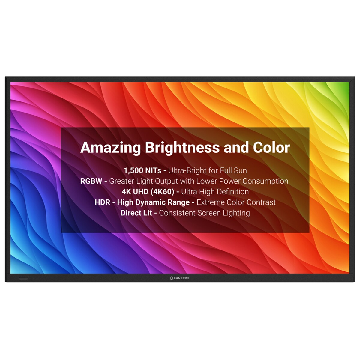SunBrite - Solis Series 49" Class Full Sun 4K UHD LED Smart webOS Outdoor TV, , hires