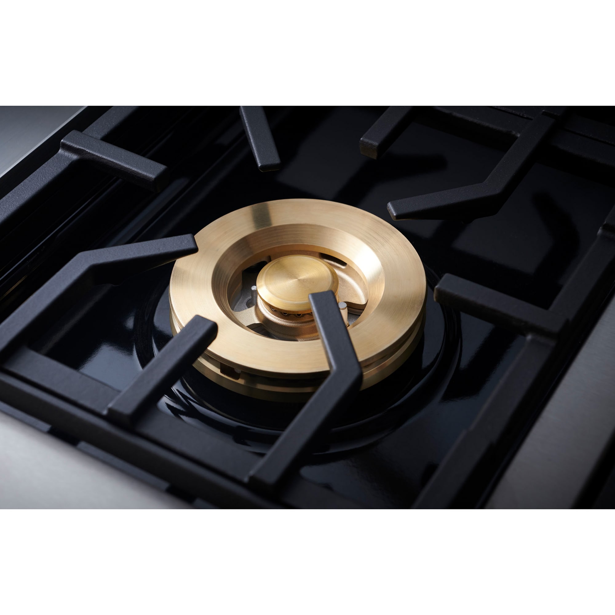 Monogram Statement Series 36 in. 5.7 cu. ft. Smart Air Fry True European Convection Dual Fuel Range with 4 Sealed Burners & Griddle - Stainless Steel, , hires