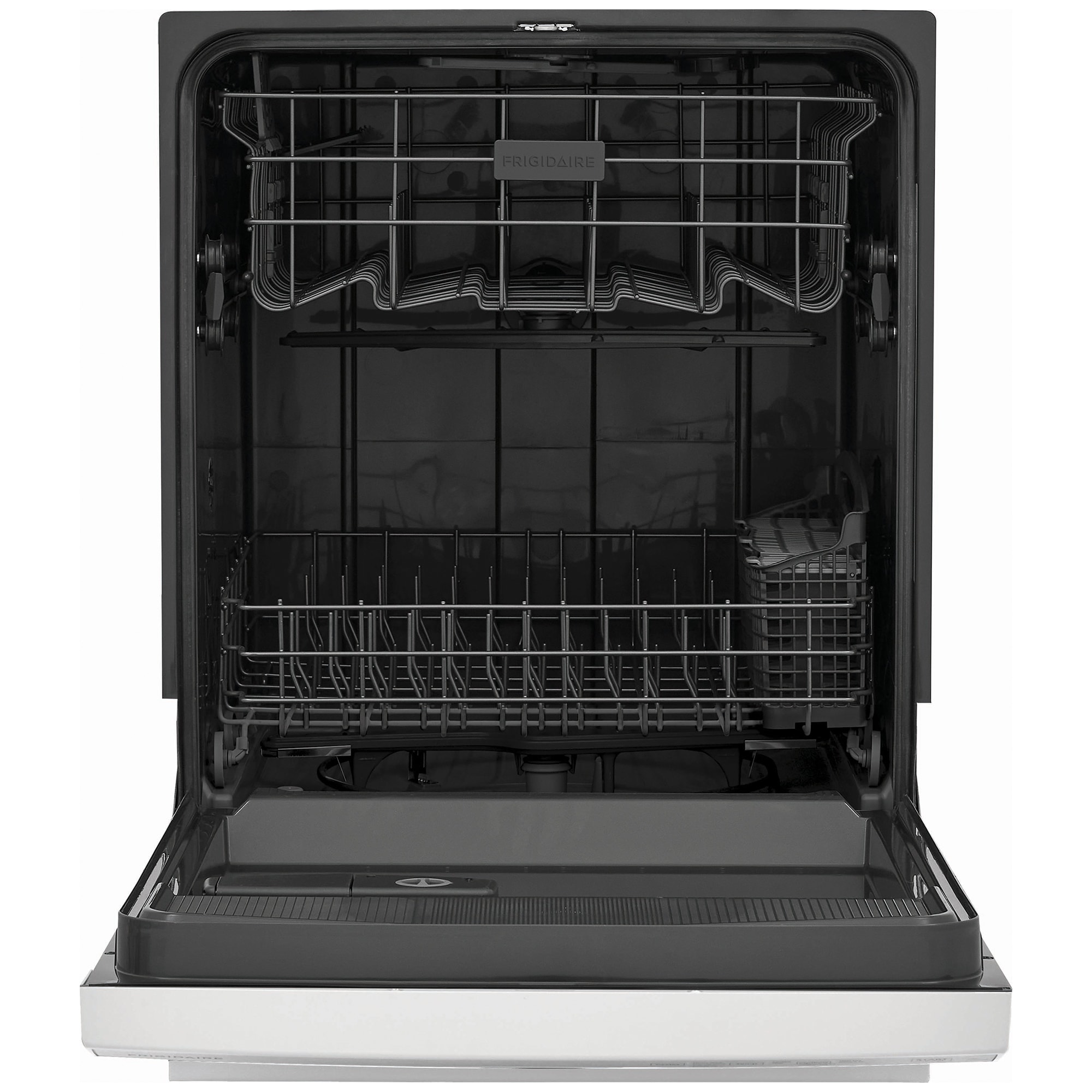 Frigidaire 24 in. Front Control Dishwasher with 54 dBa Sound Level, MaxDry & Pocket - White, White, hires