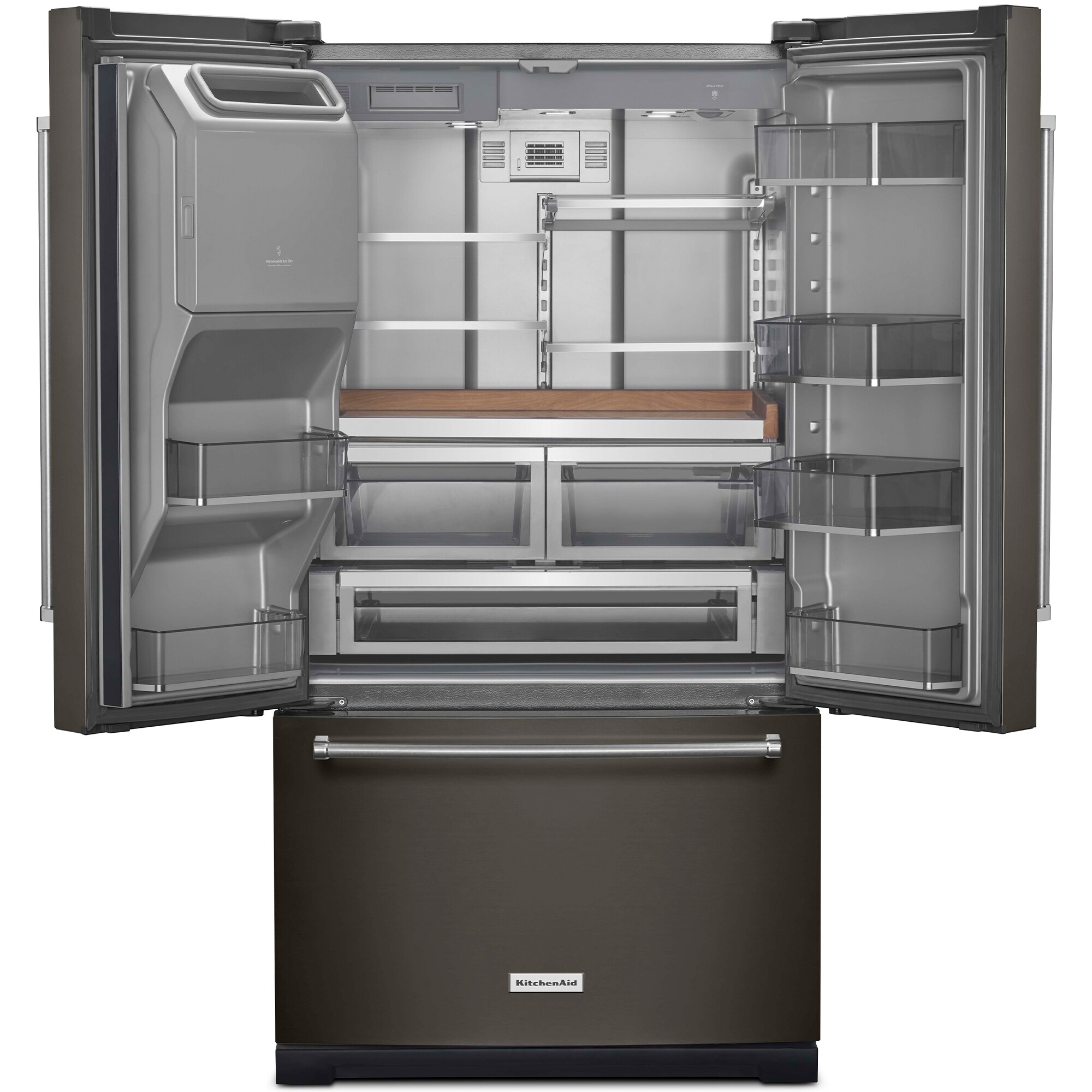 KitchenAid 36 in. 27.0 cu. ft. French Door Refrigerator with External