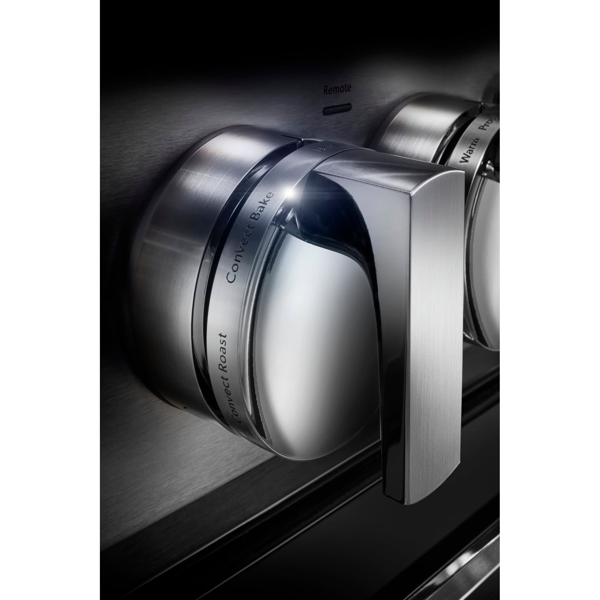 JennAir Noir Series 36 in. 5.1 cu. ft. Smart True European Convection Dual Fuel Range with 4 Sealed Burners & Grill - Stainless Steel, , hires