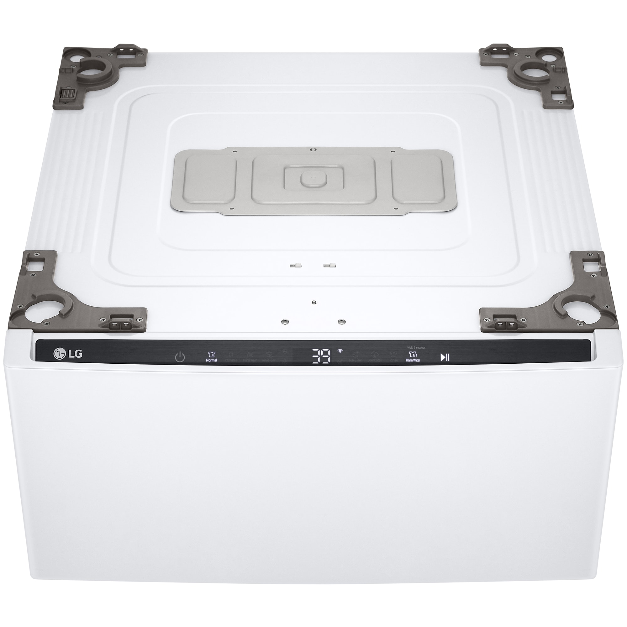 LG SideKick 27 in. 1.0 cu. ft. TwinWash Compatible Pedestal Washer - White, , hires