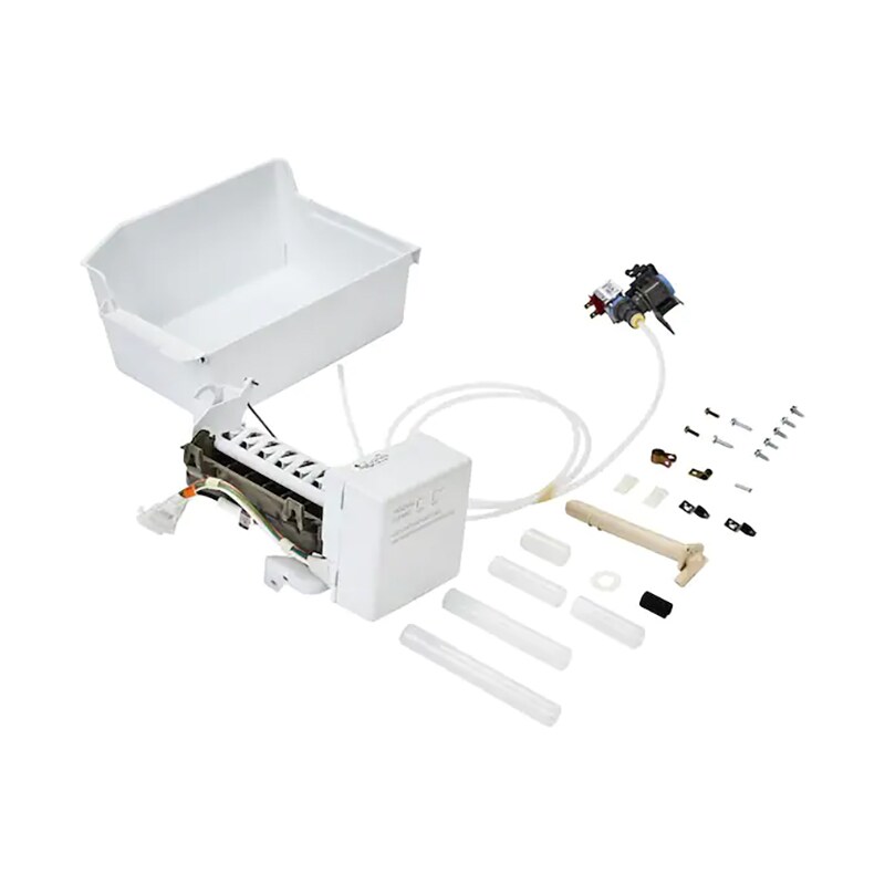 Whirlpool 6" Automatic Ice Maker Kit for Refrigerators White P.C