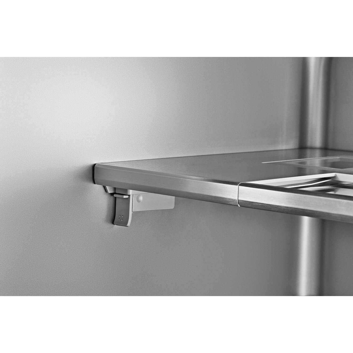 KitchenAid 36 in. 19.1 cu. ft. Counter Depth 4-Door French Door Refrigerator with Ice & Water Dispenser - Fingerprint Resistant Stainless, , hires