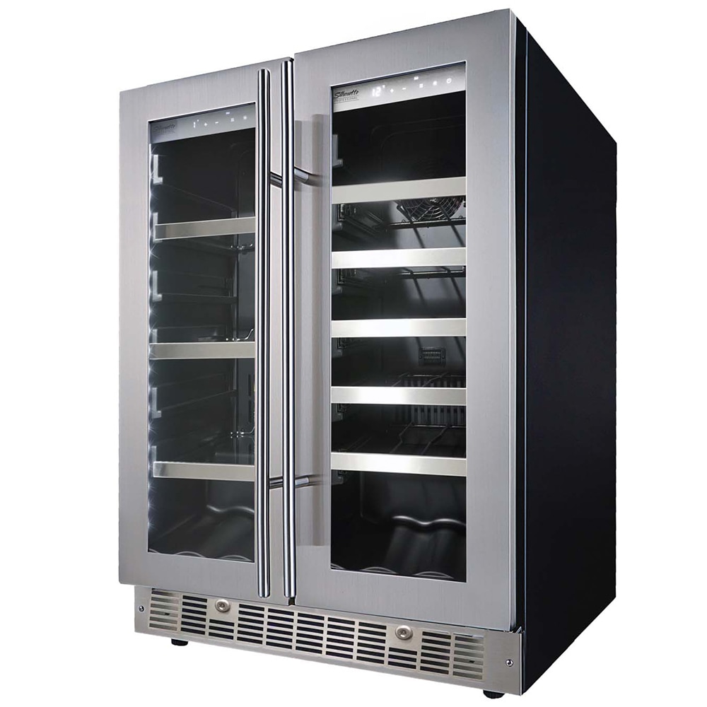 Danby Appliances 24 in. Built-In 4.5 cu. ft. Compact Beverage Center with Adjustable Shelves & Digital Control - Stainless Steel, , hires