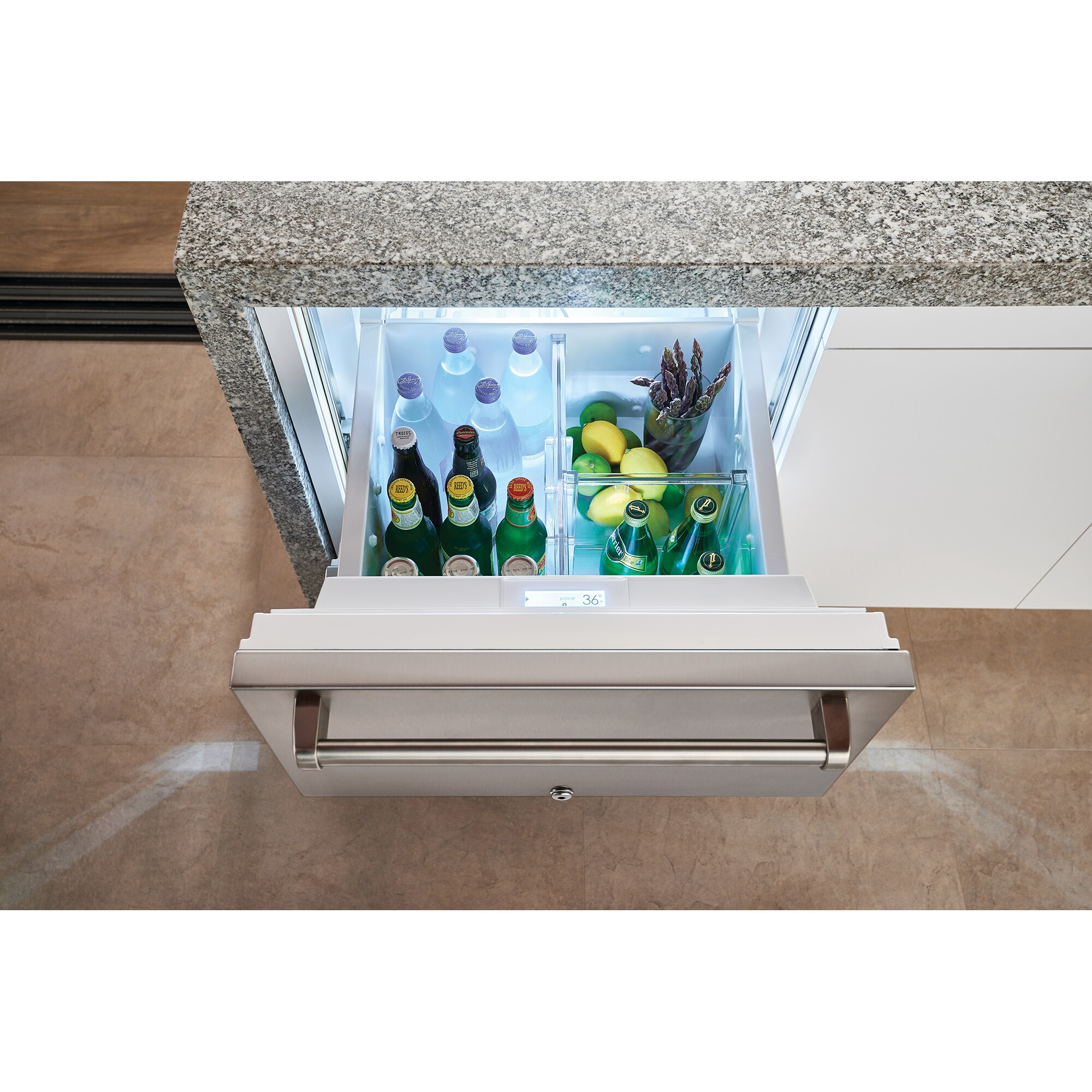 Sub-Zero Designer Series 24 in. Built-In 4.0 cu. ft. Smart Outdoor Double Refrigerator Drawers - Custom Panel Ready, , hires