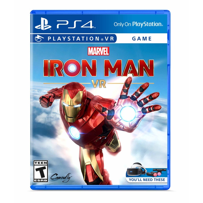 Marvel's Iron Man VR for PS4 (VR Headset Kit and PS Move controllers required) (711719520979)
